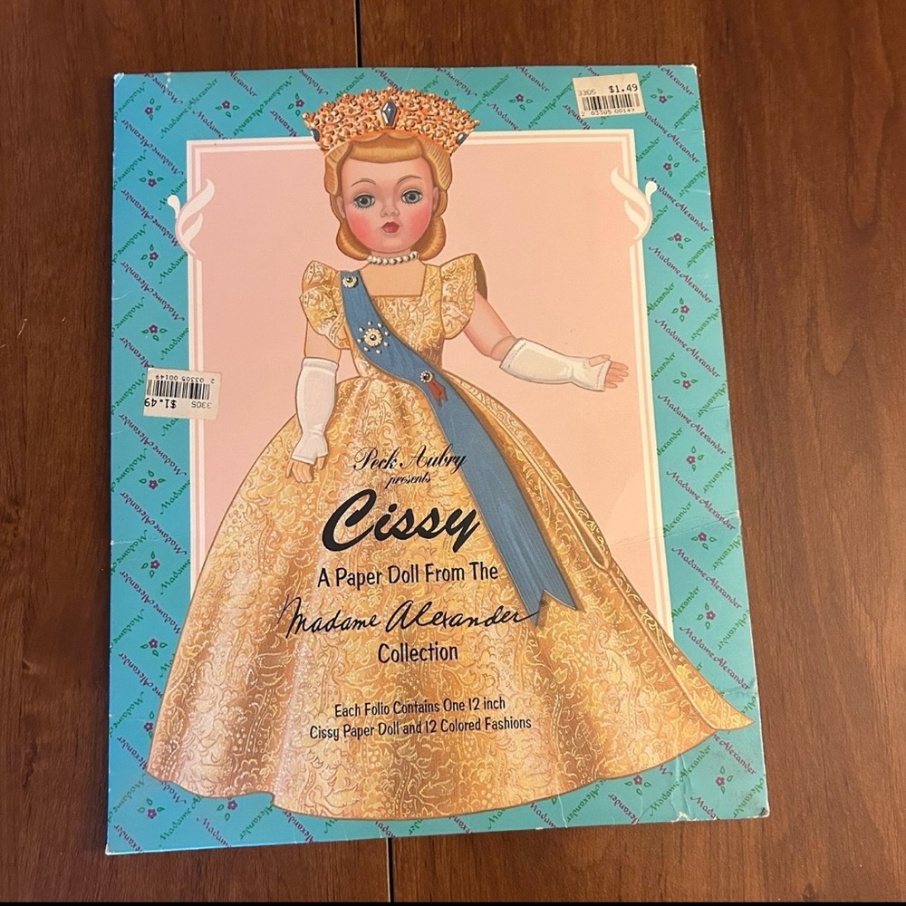 Vintage Madame Alexander “Cissy” Paper Doll